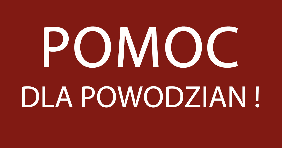 Wsparcie dla powodzian - koniec zbiórki