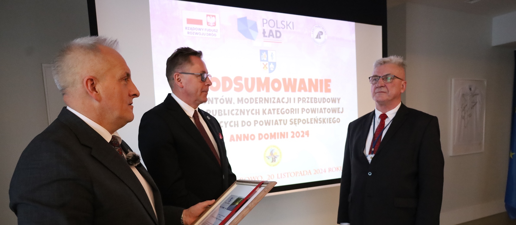 Podsumowanie remontów dróg  wykonanych w 2024 roku