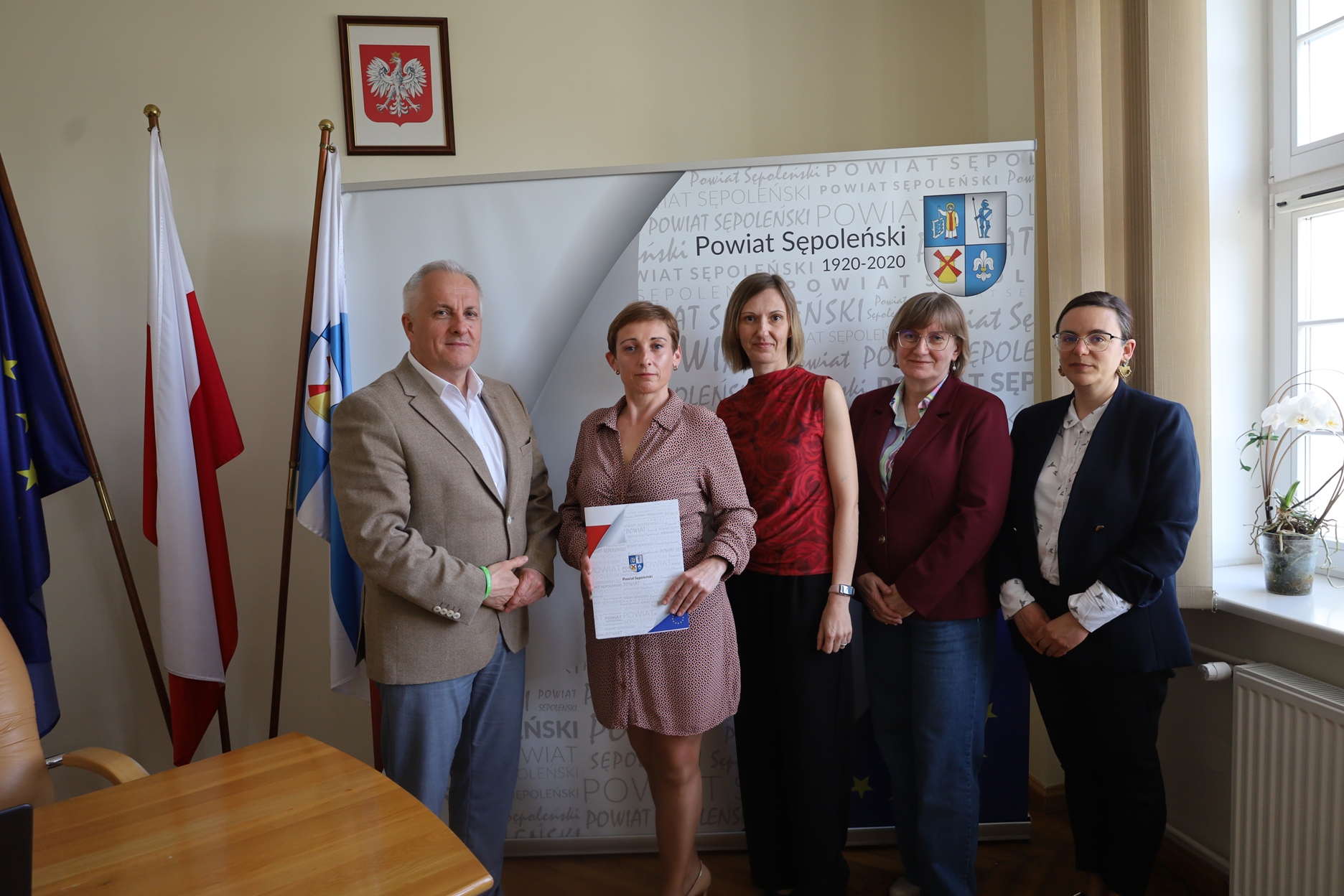 Podpisanie umowy ze Stowarzyszeniem Z pasją do tańca