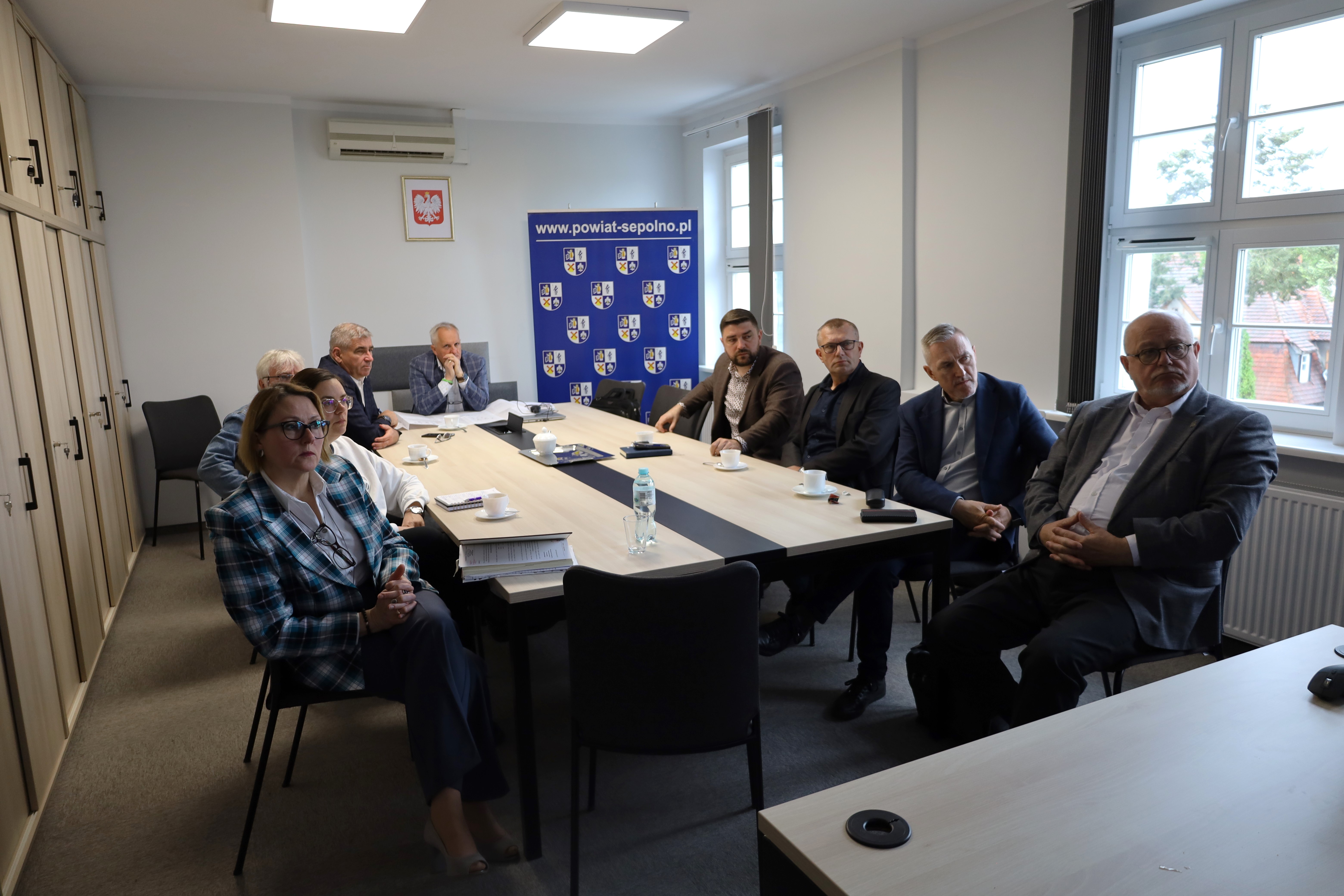 Spotkanie projektantem kotłowni w Więcborku.
