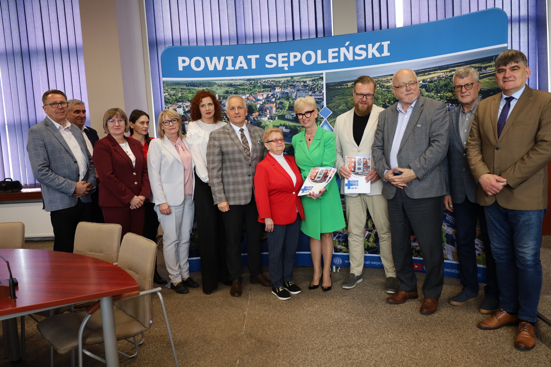 Uroczyste podpisanie umowy na rozbudowę Szpitala Powiatowego w Więcborku