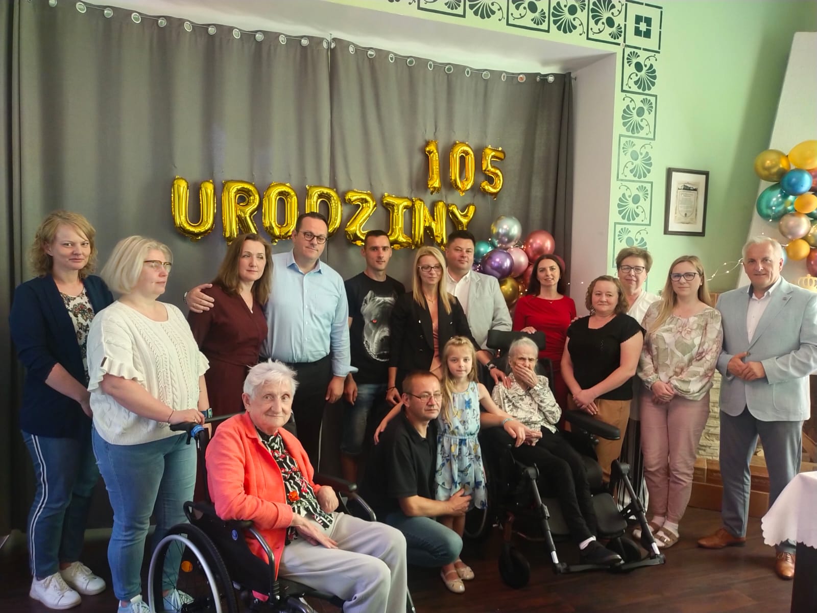 105. urodziny Pani Wandy Miłoszewskie