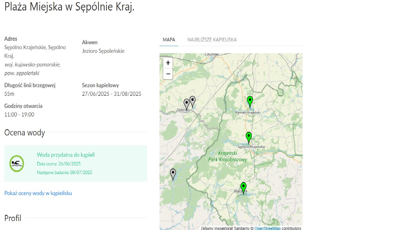 Bezpieczeństwo nad wodą - koniecznie sprawdź Serwis Kąpieliskowy!