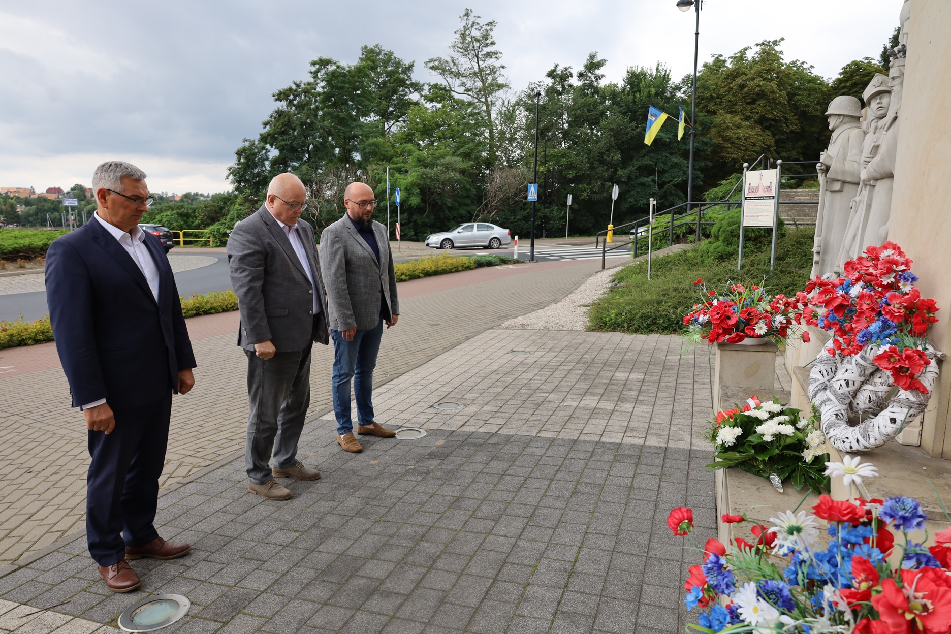 Uroczyste obchody 81. rocznicy wybuchu Powstania Warszawskiego w Sępólnie Krajeńskim