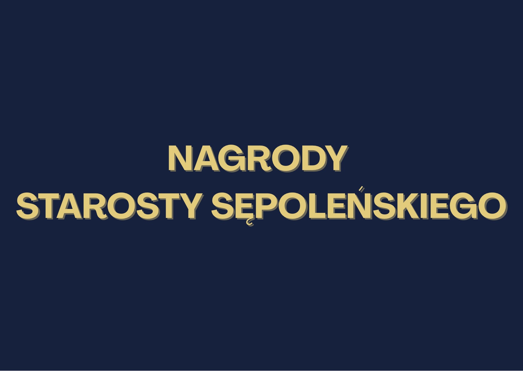 Nagrody Starosty Sępoleńskiego
