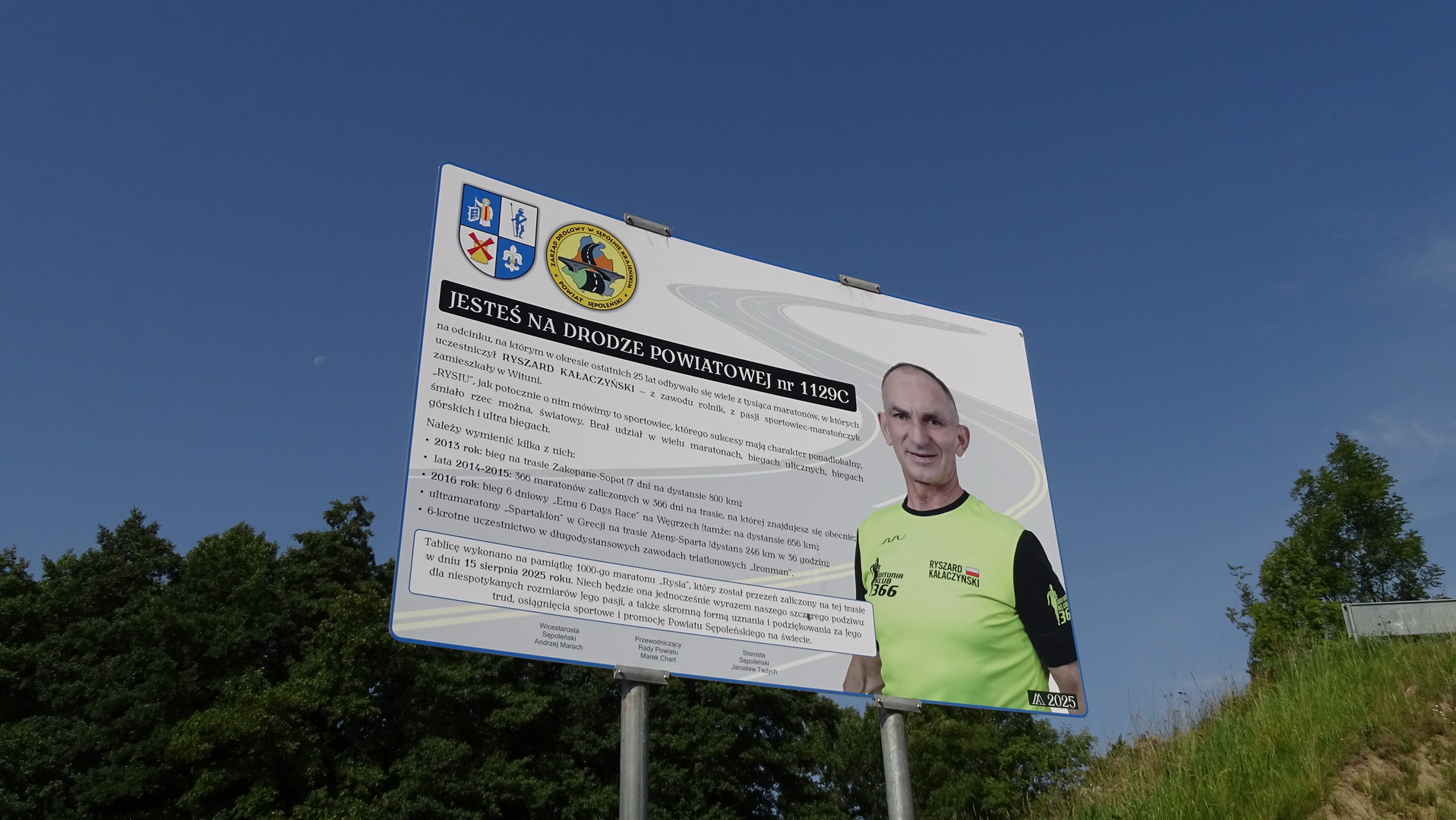 1000 maraton Rysarda Kałaczyńskiego