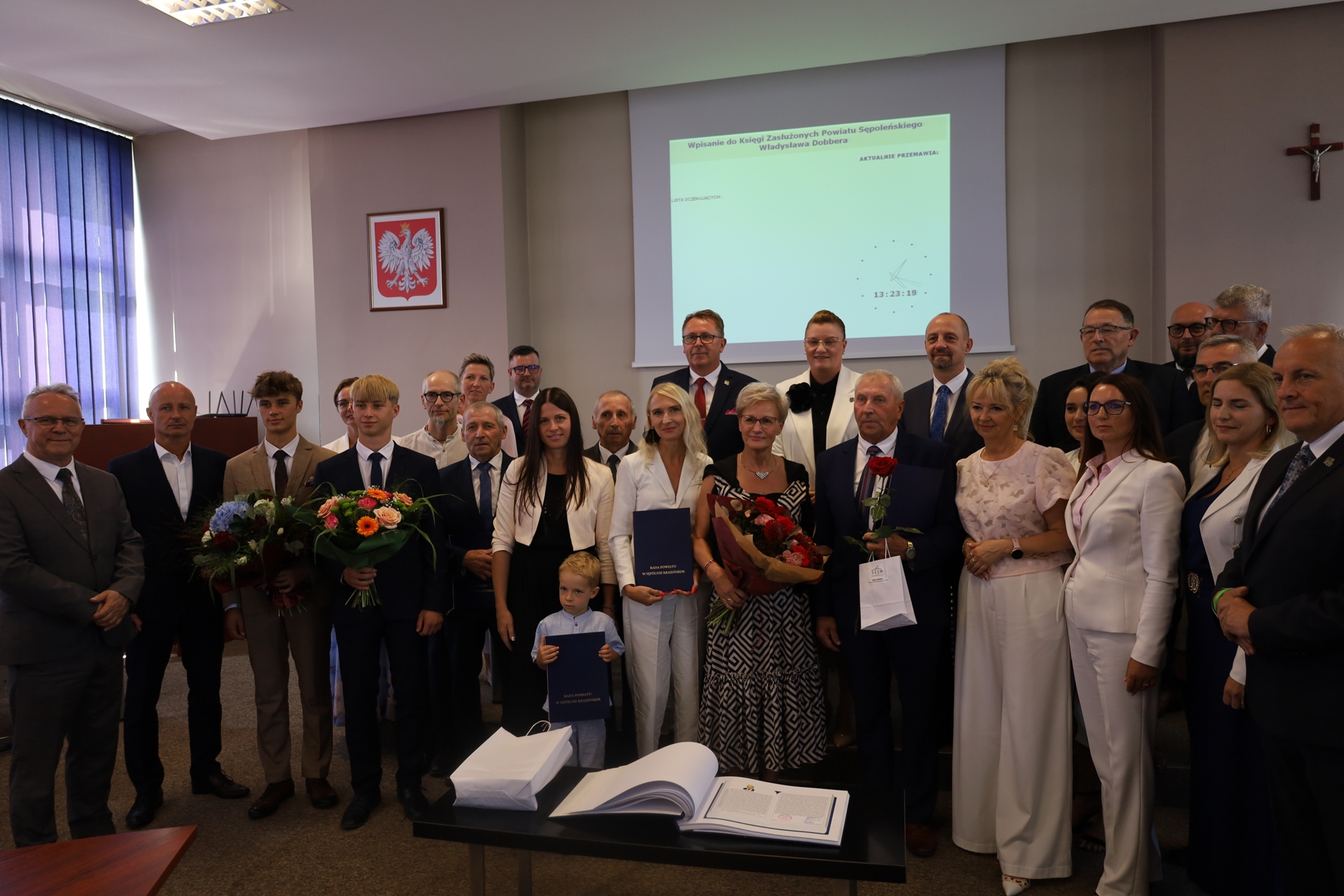 Wpis do Księgi Zasłużonych Powiatu Sepoleńskiego