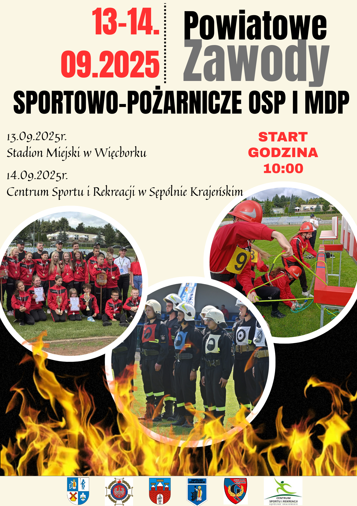 Powiatowe Zawody Sportowo-Pożarnicze OSP i MDP