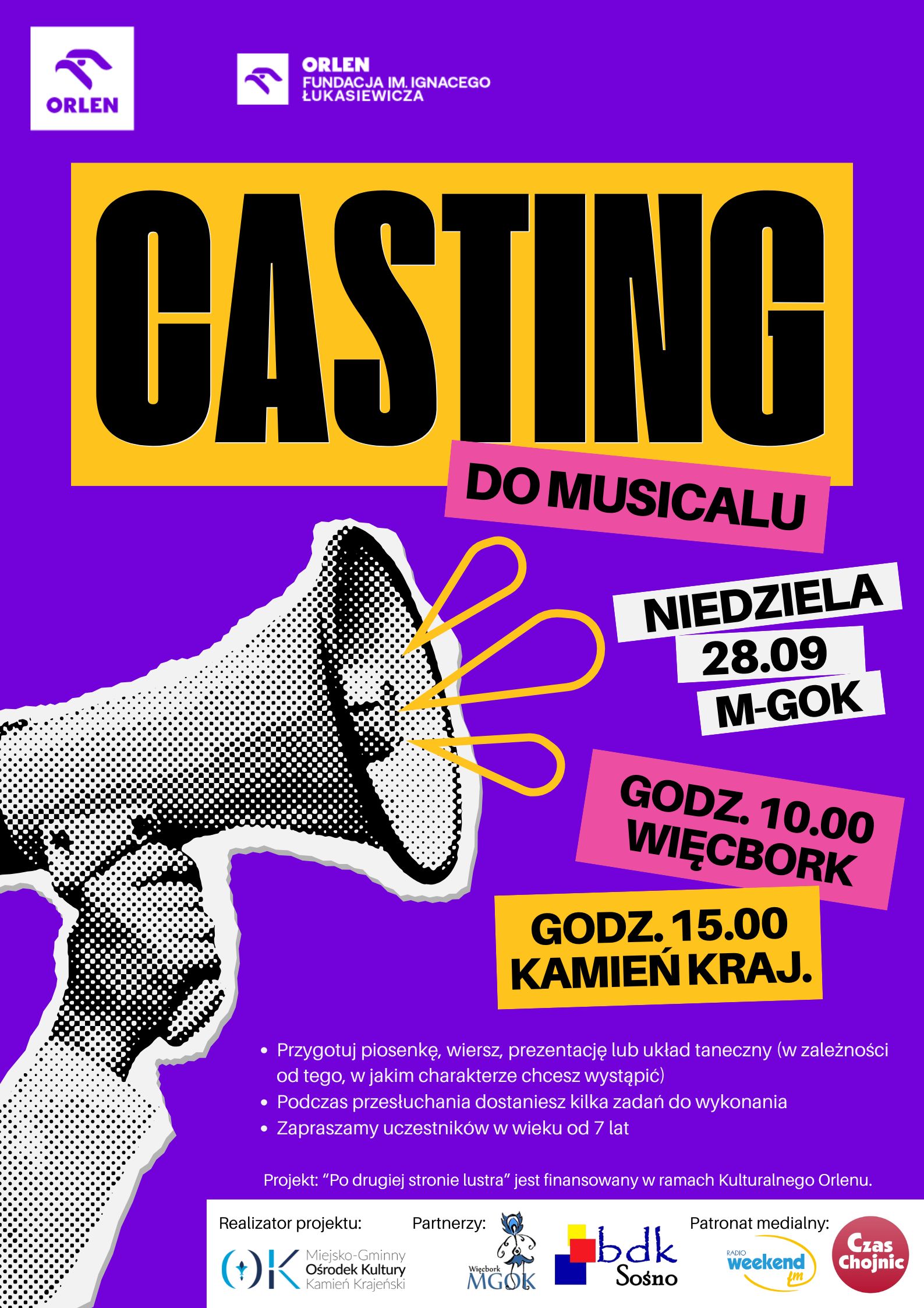 Casting do musicalu