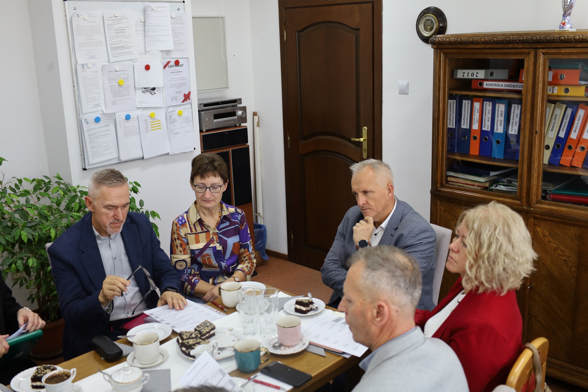 Spotkanie z Dyrektorami Placówek Oświatowych