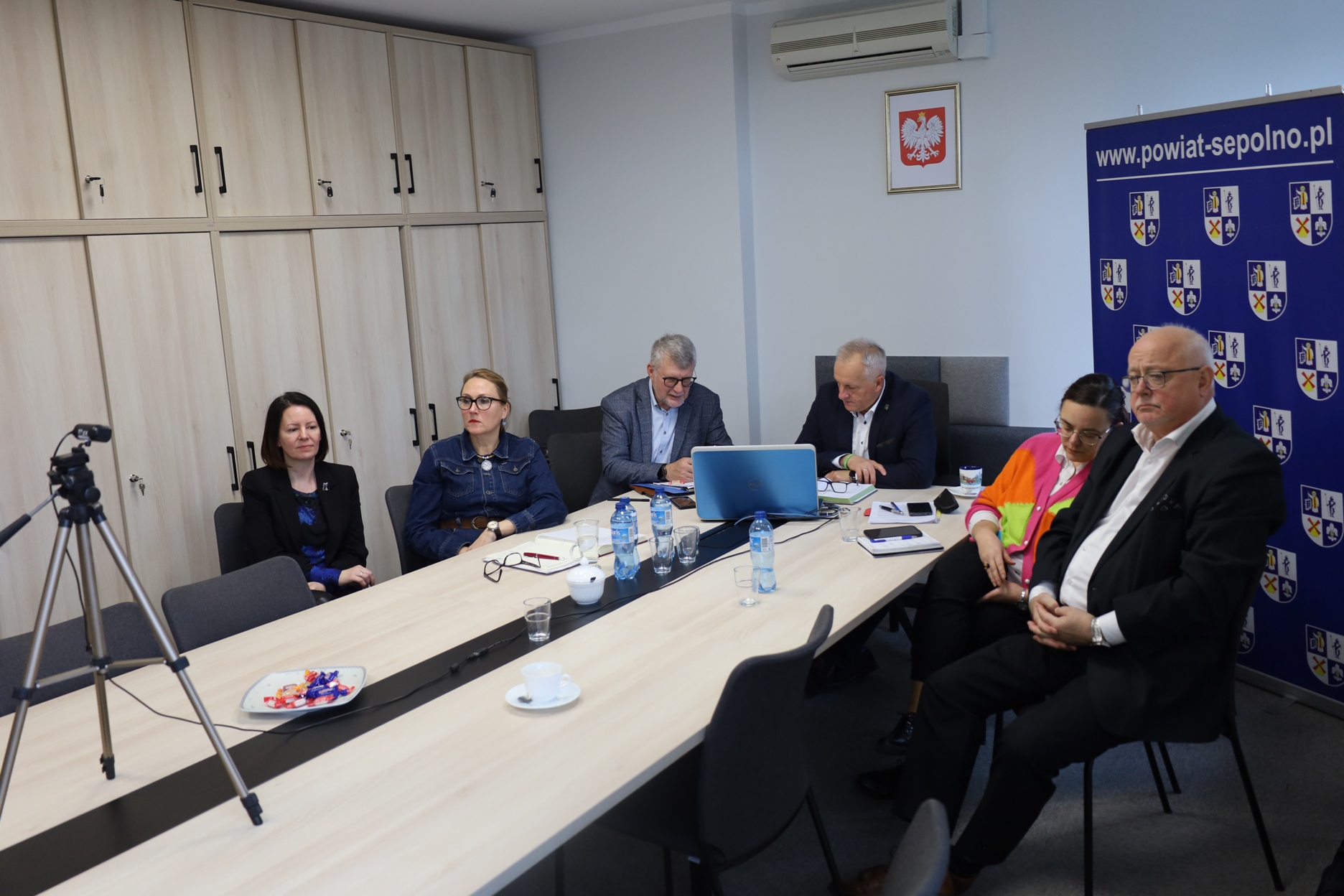 Telekonferencja z miastem partnerskim Samar