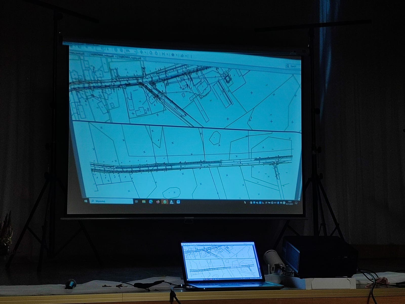 Spotkanie w sprawie ścieżki rowerowej w Dąbrówce