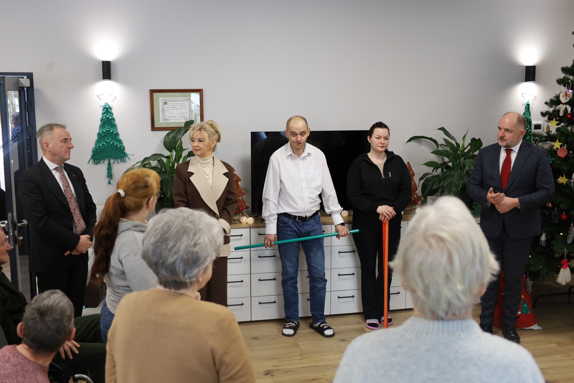 Wizyta Marszałka Piotra Całbeckiego w Sępólnie Krajeńskim