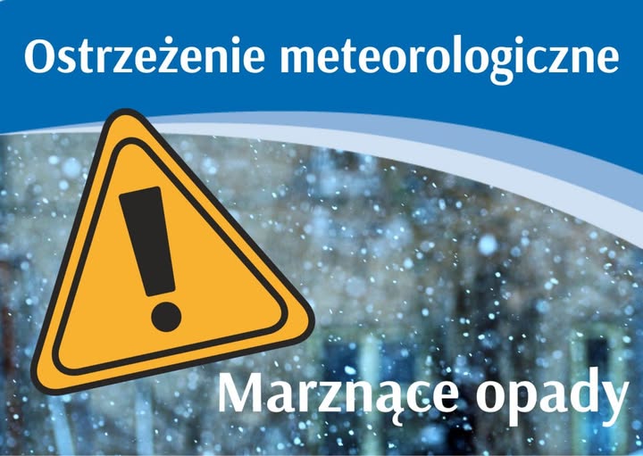 Uwaga! Opady marznące! Stopień 2