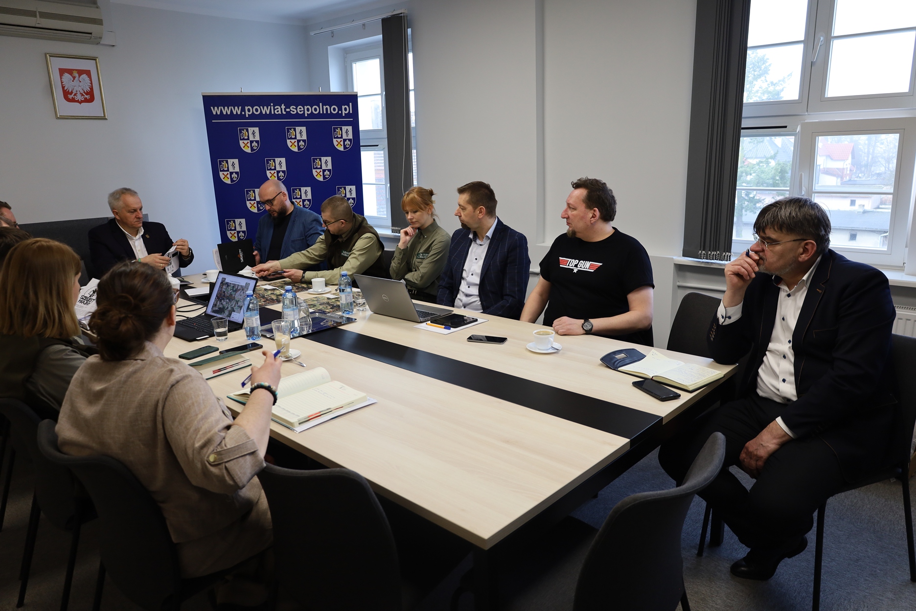 Spotkanie robocze ws. nowej trasy pieszo-rowerowej