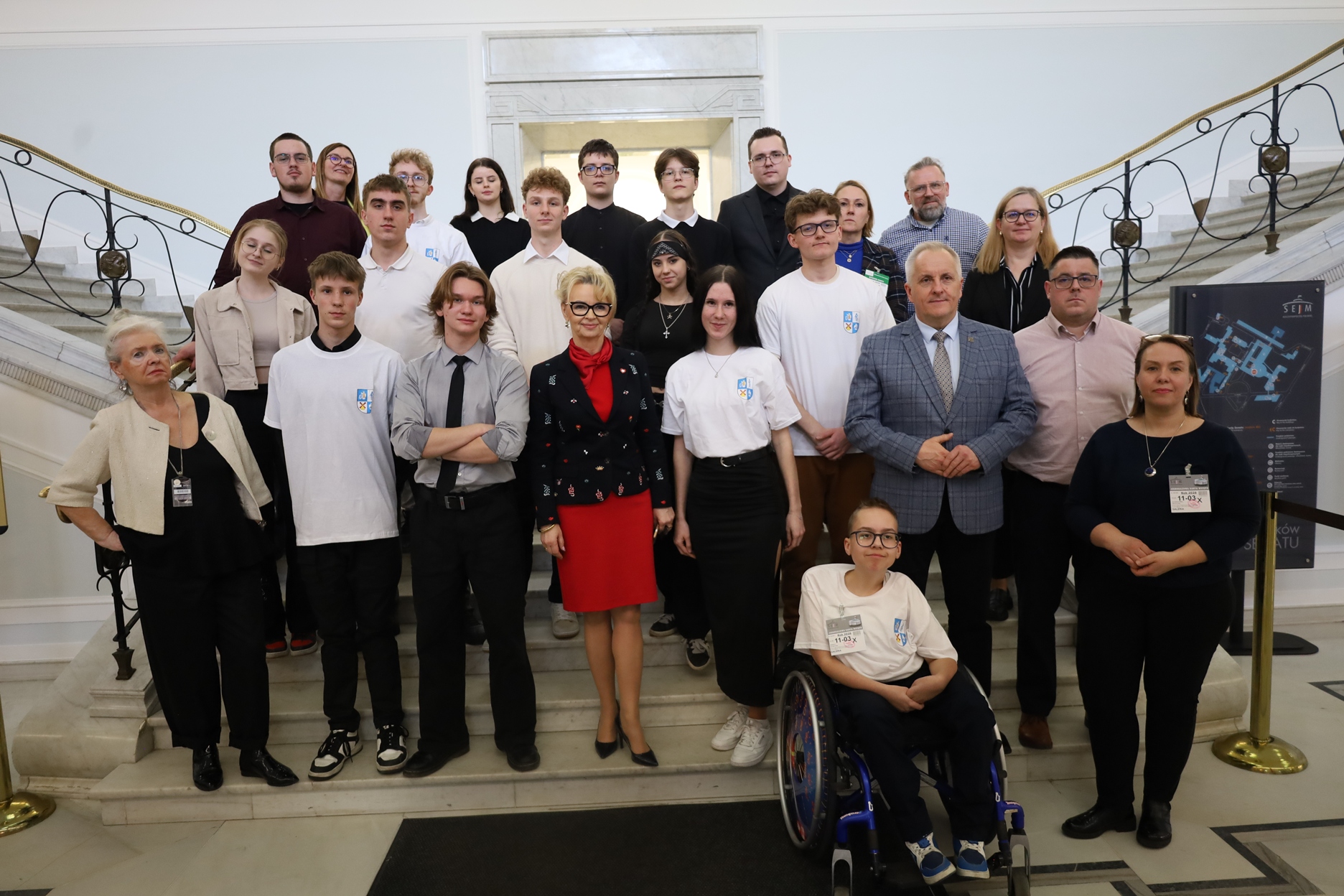 STYPENDYSCI Z WIZYTĄ W WARSZAWIE