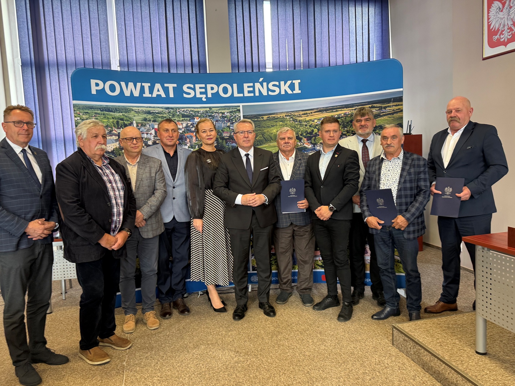 Podpisanie umów dotacji przyznanych z rezerwy celowej budżetu państwa dla Gminnych Spółek Wodnych